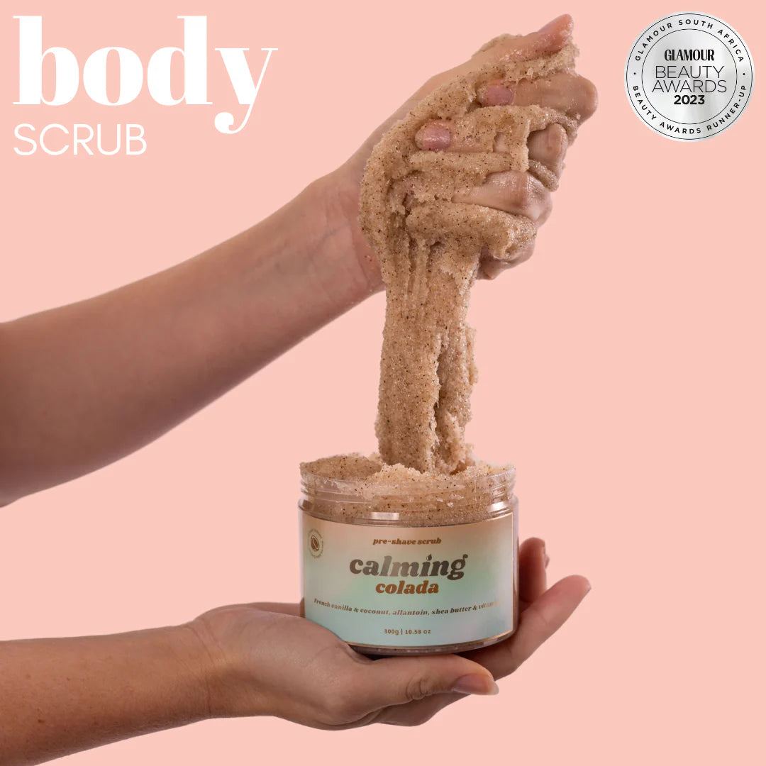 Calming Colada Rasur Scrub -handgemacht