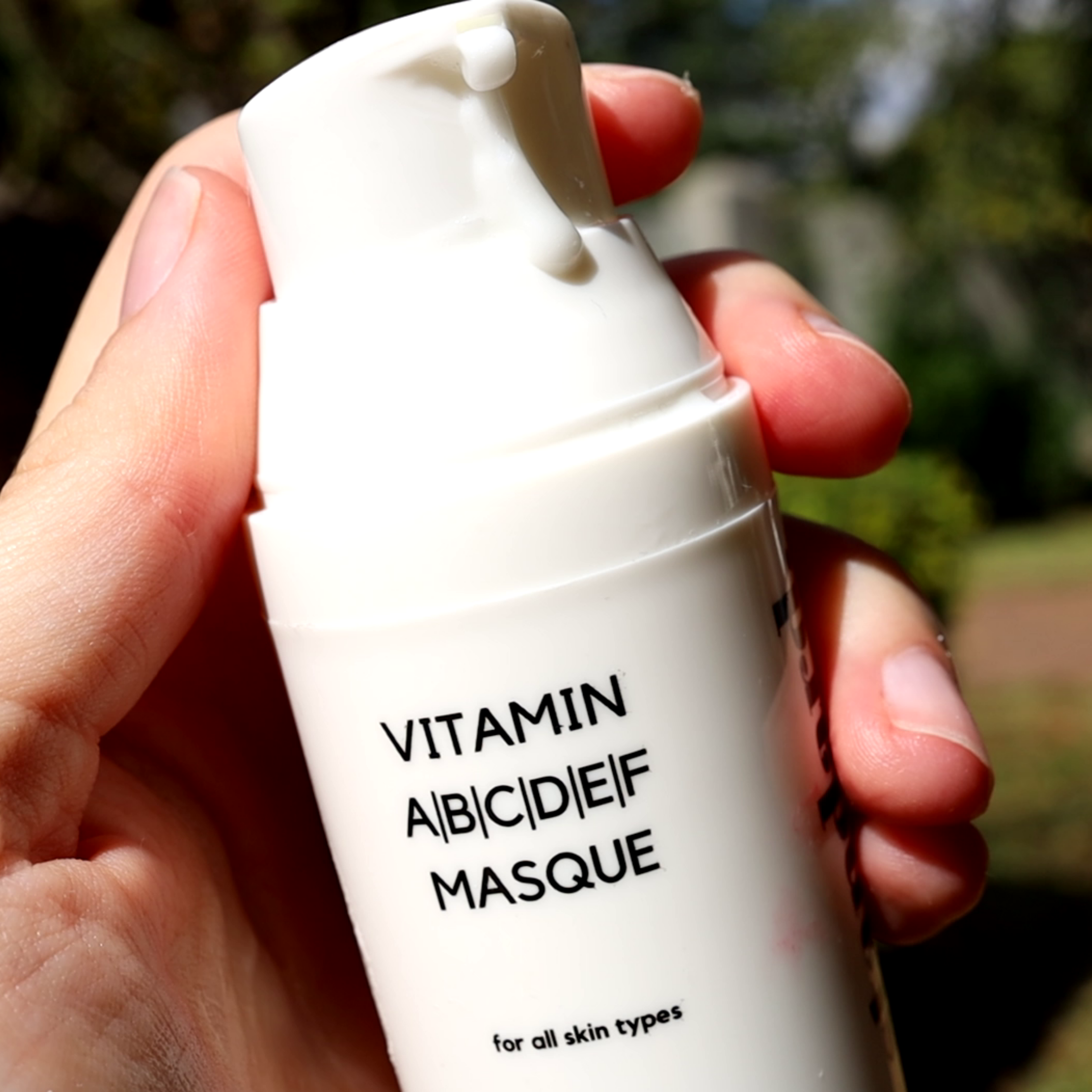 Vitamin A|B|C|D|E|F Maske