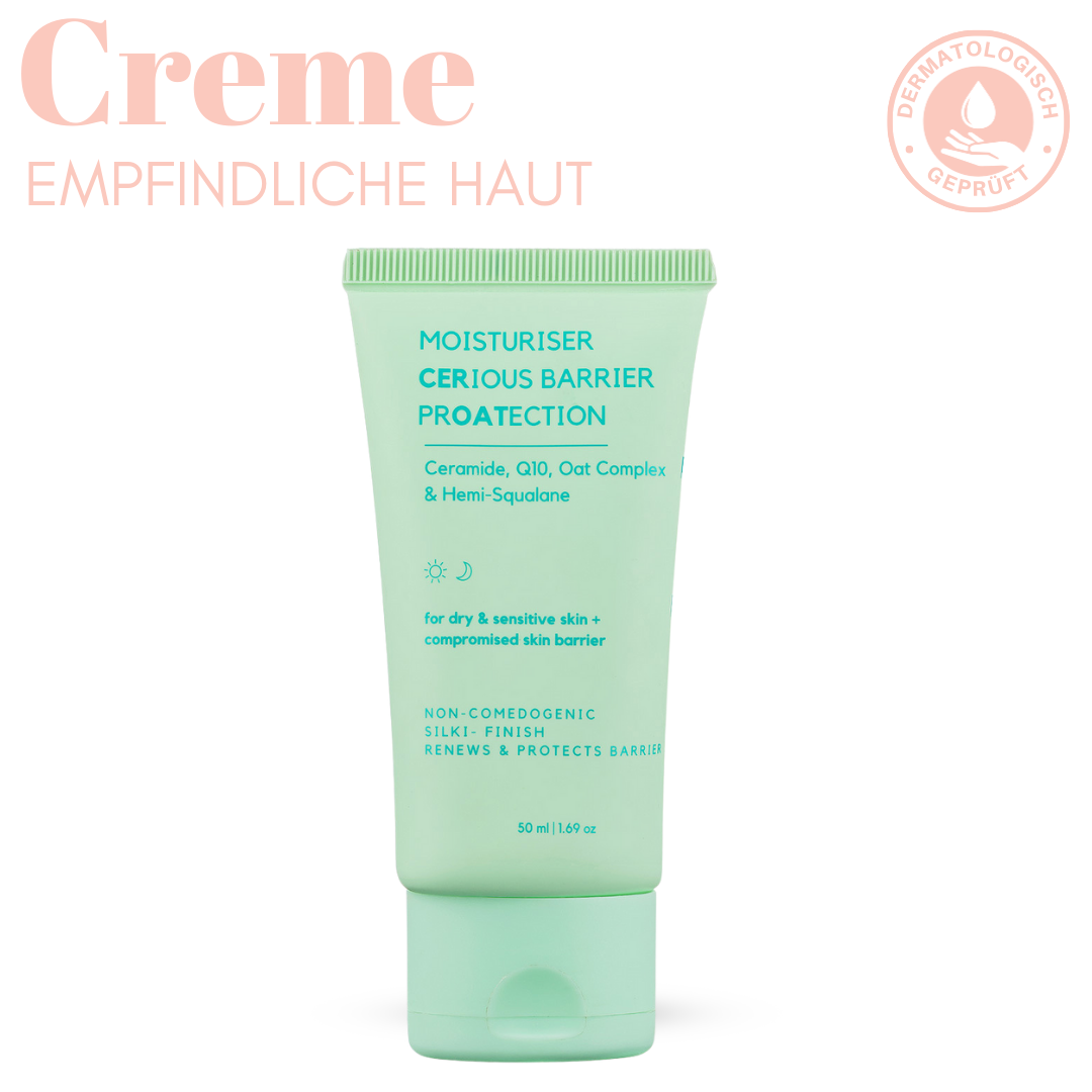 CERious Barrier PrOATection with 4% ceramide and oat extract