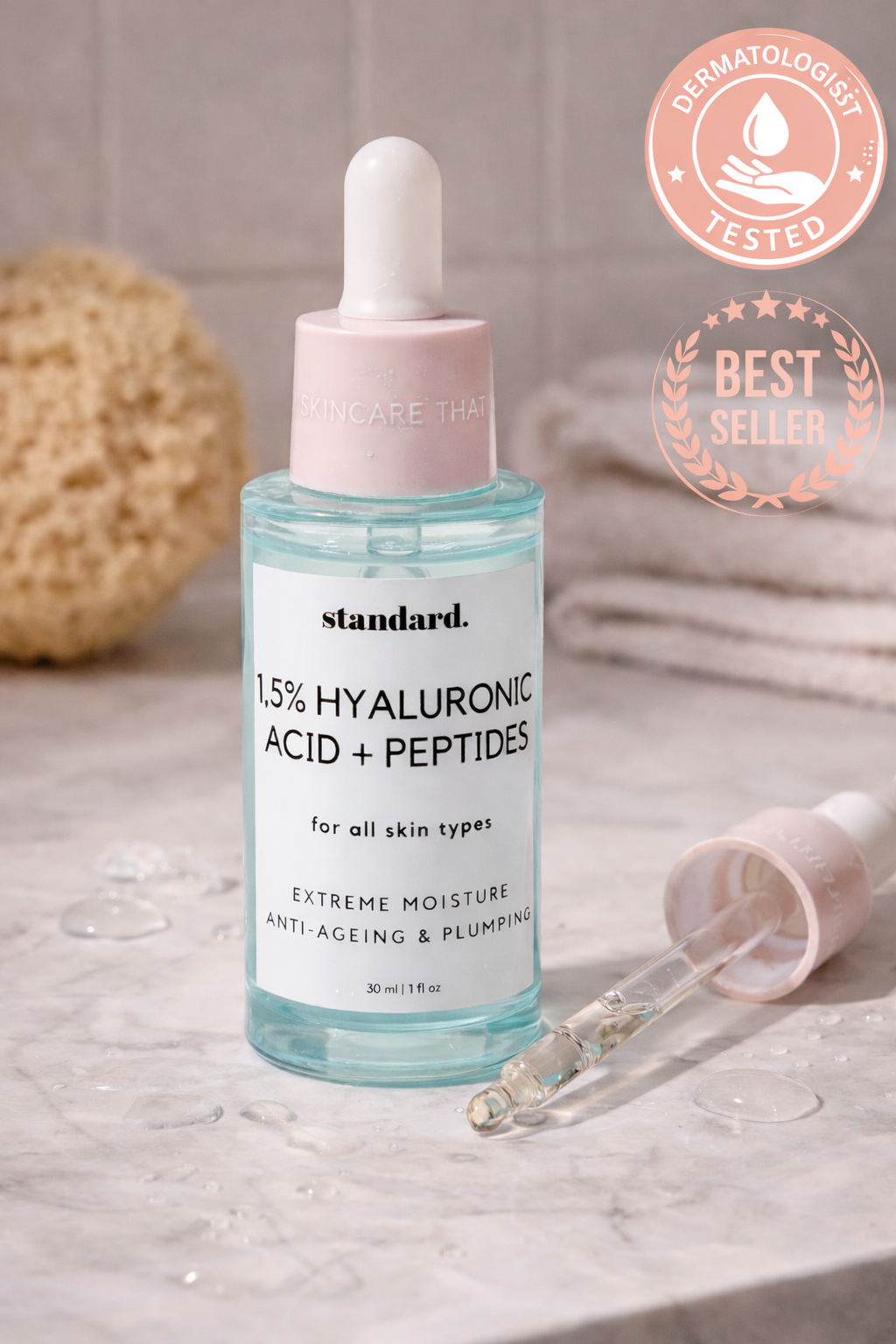 Bounce Back Serum – 1,5% Hyaluron + Peptid Complex