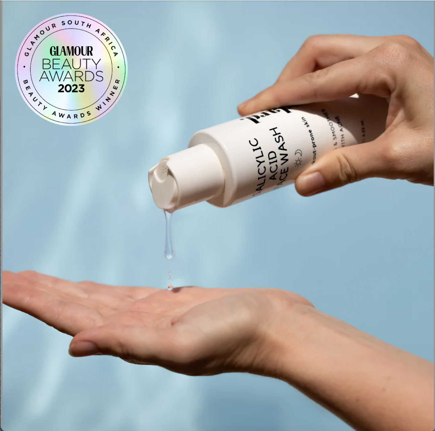 Gesichtsreinigungswaschgel mit Salicylsäure - zur täglichen Verwendung